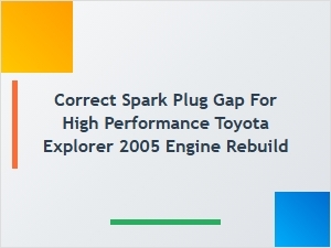 Spark Plug Gap Optimization for Engine Performance